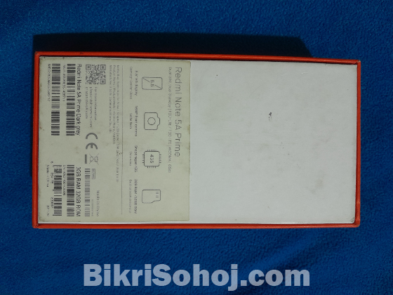 Redmi Note 5A prime